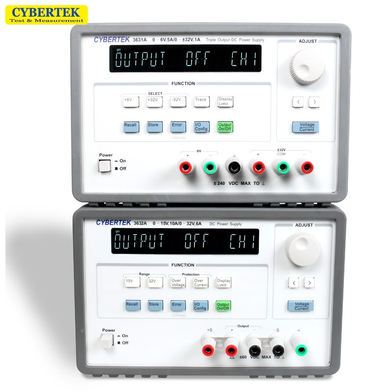 （停產(chǎn)）知用Cybertek 3631A（6V/5A ±32V/1A 三通道）數(shù)控線性直流電源