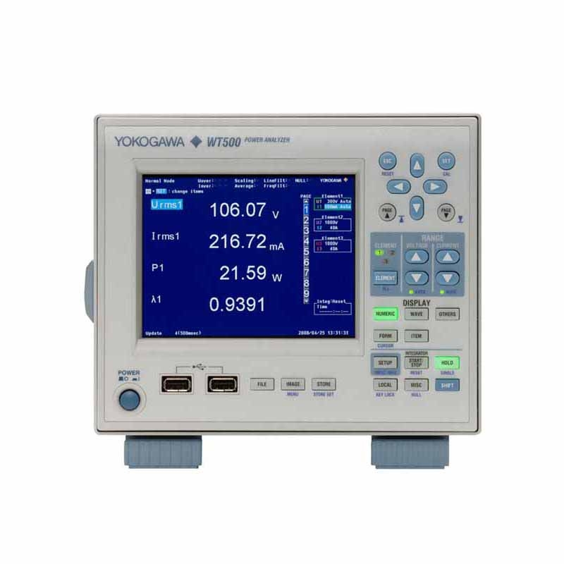 橫河YOKOGAWA 高精度功率分析儀 WT500